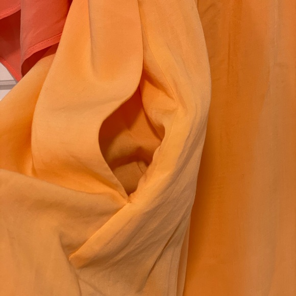 BCBGeneration Short Summer Dress Coral & Orange NWT Medium - Picture 8 of 11